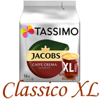 Кава в капсулах Tassimo Jacobs Caffe Crema Classico XL