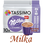 Горячий шоколад в капсулах Tassimo Milka 10 порций = 10 капсул = 160 грамм