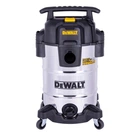 Пилосос мережевий промисловий DeWALT, 750 Вт, длина шланга 2.1 м, об'єм пилозбірника 30 л, для пилки класу "L", вага 8.4 кг