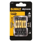 Набір біт DeWALT, ударні, IMPACT TORSION, Torx, Т30, L =57 мм, 5 шт (DT7398T)