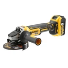 Шліфмашина кутова акумуляторна безщіткова DeWALT, 18 B XR Li-lon, d=125 мм, 9000 об/хв, вага 1.74 кг, валіза, 2 акумулятора, 18 В