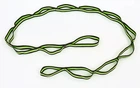 Стрічка для розтяжки Record Stretch Strap F040 12 петель чорний-зелений
