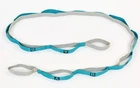 Лента для растяжки Record Stretch Strap 3092 12 петель голубой-серый