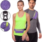 Спортивная сумка на пояс для бега и велопрогулок Scout 1000A Violet-Green