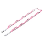 Лента для растяжки Record Stretch Strap My Fit 1723 10 петель Grey-Pink