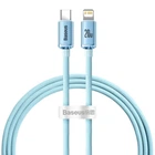 Дата кабель Baseus Crystal Shine Series Type-C to Lightning 20W (1.2m) (CAJY00020) Sky Blue