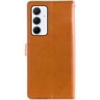 Шкіряний чохол-книжка GETMAN Gallant (PU) для Samsung Galaxy A17 4G/5G Коричневий