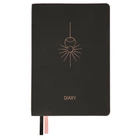 Дневник А5 Leo Planner недатированный "Hypnotic", мягкий, черный, 320 страниц (252703)