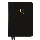 Дневник А6 Leo Planner датированный 2026 "Luna", жесткий, черный, 352 страницы (252706)