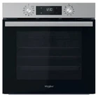 Духова шафа Whirlpool OMR58HU1X електрична, 71л, A+, дисплей, конвекція, телескопічні напрямні, нерж