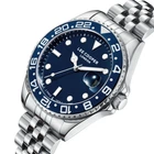 Чоловічий водостійкий годинник Lee Cooper Daytona Blue