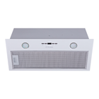 Белая мощная кухонная вытяжка Perfelli BIET 6512 A 1000 W LED, встраиваемая в шкаф, 1000 куб.м., 60 см
