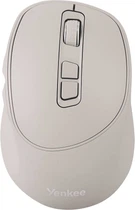 Мышь YENKEE YMS 2080BG SLIDER Wireless/USB Rechargable Beige (45019321)