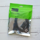 Видео кабель Hoco US11 VGA to VGA HD 2 метра Черный