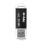 Флеш-накопитель USB3.0 64GB Hi-Rali Corsair Series Black (HI-64GB3CORBK)