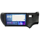 Магнитола Lesko для Toyota Aqua I right wheel 2011-2021 экран 9" 4/64Gb CarPlay 4G Wi-Fi GPS Prime Тойота Аква