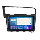 Штатная магнитола Lesko для Volkswagen Golf VII Рестайлинг 17-н.в. 10" 4/64Gb CarPlay 4G Wi-Fi GPS Prime Вольксваген