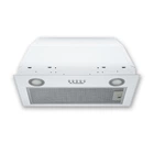 Белая встраиваемая в шкаф вытяжка для кухни Minola HBI 5622 WH 1000 LED, шириной 52 см