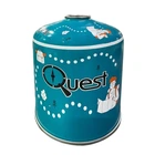 Баллон газовый Quest резьбовой бутановый 450 г (1047-Q-G450)
