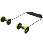 Колесо для пресса многоканальное ролик для пресса Zelart My Fit 2447 Green-Black