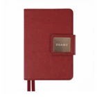 Ежедневник Leo Planner 2026 карманный Chiara, бордовый (252705)