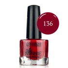 Лак для ногтей Colour Intense Minnie 5 мл NP-16 № 136 Матовый Red velvet Тёмно-малиновый