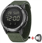 Мужские часы North Edge Terrax Green 2 ремешка