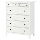Комод ІКЕА HEMNES 108х131 см Біла пляма (60239273)