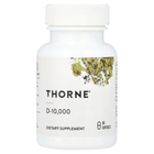 Вітамін Д-10 000, Thorne Research, 60 кап., (THR-14801)