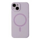 Чохол Glow Silicone Case Full Camera with Magsafe для iPhone 13 Колір Light purple