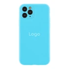 Чохол Silicone Case Full Size with Frame для iPhone 11 Pro Max Колір 16.Blue