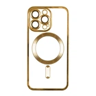 Чохол TPU Metallic Full Camera with Magsafe для iPhone 11 Колір Gold