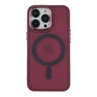 Чохол TPU+PC Space Magnetic Color with Magsafe для iPhone 13 Pro Max Колір Bordo