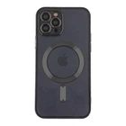Чохол TPU Metallic Full Camera with Magsafe для iPhone 12 Pro Max Колір Black
