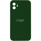 Чохол Silicone Case Square Full Camera для iPhone 11 Колір 45.Army Green