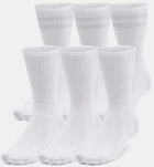 Носки Under Armour Essential 6pk Crew белый LG (1387058-100)