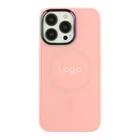 Чохол AG-Glass Chrome Camera with Magsafe для iPhone 13 Pro Max Колір Pink