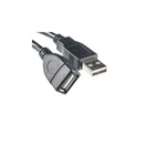 Дата кабель USB 2.0 AM/AF 0.5m PowerPlant (KD00AS1210) (260639)