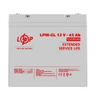 Акумулятор гелевий LPM-GL 12V - 45 Ah