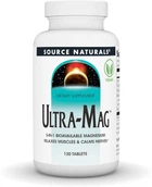 Магній комплексний з Вітаміном В6 Source Naturals Ultra-Mag (120 таблеток)