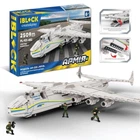 Конструктор IBLOCK АН-225 Mriya Мрія 2509 деталей Білий (PL-921-482)