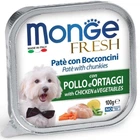 Вологий корм для собак Monge Dog Wet FRESH Курка з овочами