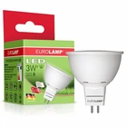 Лампа светодиодная EUROLAMP ЕКО SMD MR16 3Вт GU5.3 3000K 285Лм (LED-SMD-03533(P))