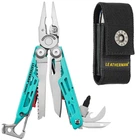 Мультитул Leatherman Signal Aqua Silver (нейлоновый чехол)
