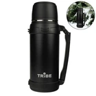 Термос для напитков с ручкой 2л Tribe Family line Черный (T-DG-0001-black)