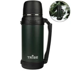 Термос для напитков с ручкой 2,5 л Tribe Family line Оливковый (T-DG-0002-olive)