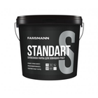 Краска фасадная силиконовая Farbmann Standart S (белая В1) 9л