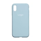 Чохол Silicone Case Full Size (AA) для iPhone Xs Max Колір 05.Lilac