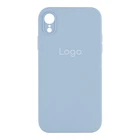 Чохол Silicone Case Full Size with Frame для iPhone Xr Колір 05.Lilac