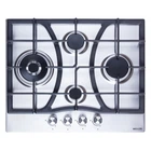 Газовая варочная поверхность для кухни WEILOR GM W614 SS, нержавеющая сталь на 4 конфорки, газ-контроль